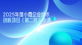 2025年度小微企业技术创新项目（第二批）申请